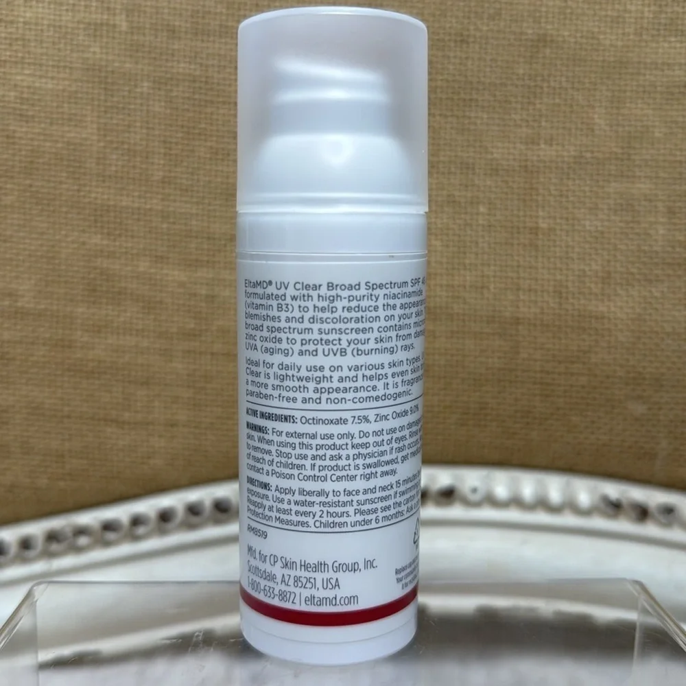 EltaMD UV Clear Broad-Spectrum SPF 46, NWT